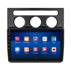 Штатная магнитола Lesko 10" Volkswagen Touran I 2003-2006 2/32Gb/ 4G/ Wi-Fi Premium (9627-38708) Надвірна