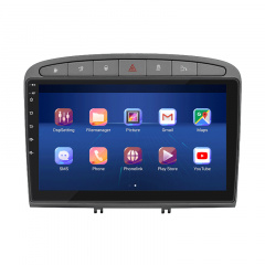 Штатная магнитола Lesko 9" Peugeot RCZ I 2010-2012 6/128Gb 4G Wi-Fi GPS Top (10104-43778) Київ