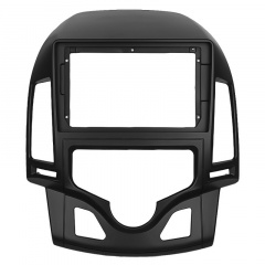Переходная рамка Lesko 9" Hyundai i30 FD 2008-2011 Auto AC Черный (9964-41998) Ворожба