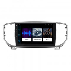 Штатная магнитола Lesko для Kia Sportage IV Рестайлинг 2018-н.в. 9" 1/16Gb/ Wi-Fi Optima GPS Android Тернополь