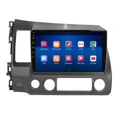 Штатная магнитола Lesko Honda Civic VIII 2005-2009 10" 6/128Gb 4G Wi-Fi GPS Top (8727-56963) Киев