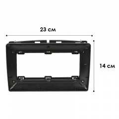 Переходная рамка Lesko 9" для авто Fiat 500 (312) 2015+ (11673-69399) Энергодар