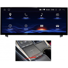 Штатная магнитола TORSSEN Lexus IS U8K 2013-2017 4/64 12.3'' Городок