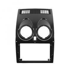 Переходная рамка Lesko для Nissan Qashqai 2008-2015 F-6359 Black (6478-22659) Новомиколаївка