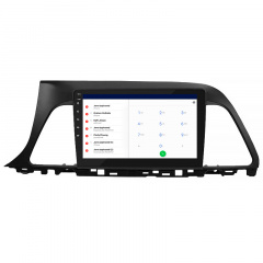 Штатная автомагнитола Lesko для Hyundai Sonata 2014-2019гг. 9" 2/32 Wi-Fi Optima GPS Android Бушево