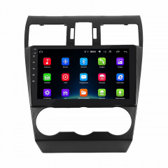 Штатная магнитола Lesko для Subaru Impreza IV Рестайлинг 2014-2016 экран 9" 4/64 4G+CarPlay GPS Android Боярка