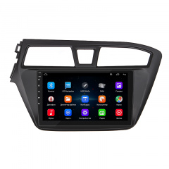 Штатная магнитола Lesko 9" Hyundai i20 II 2014-2018 1/16Gb Wi-Fi GPS Base (9971-46646) Львов