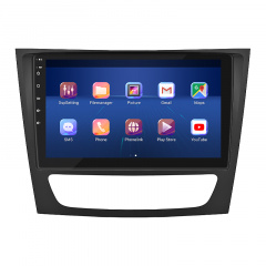 Штатная магнитола Lesko 9" Mercedes-Benz E-Класс III W211 / S211 2002-2006 4/32Gb 4G Wi-Fi GPS Top (9611-46661) Днепр