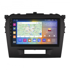 Штатная магнитола Lesko Suzuki Vitara II 2014-2019 IPS 9" 4/64Gb CarPlay 4G Wi-Fi GPS Prime (10284-53935) Ирпень