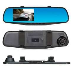 Автомобильный видеорегистратор зеркало BaсkView DVR L711 Full HD с фронтальной и камерой заднего вида + Карта памяти 32Гб Київ
