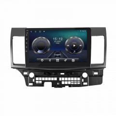 Штатная магнитола Lesko для Mitsubishi Lancer X 2007-2017 экран 10.1" 4/32Gb/ 4G/ CarPlay/ Premium GPS Android Ужгород