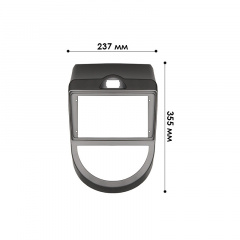 Переходная рамка Lesko 9" Kia Soul 2008-2011 (10149-43529) Ахтырка