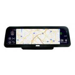 Видеорегистратор на торпеду RIAS DVR E98 10" IPS 4G GPS с двумя камерами 2/32 Gb Android 8.1 Black (3_01143) Гуляйполе