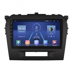 Штатная магнитола Lesko Suzuki Vitara II 2014-2019 9" 6/128Gb 4G Wi-Fi GPS Top (10284-53939) Долина