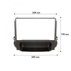 Переходная рамка Lesko 9" Chevrolet Malibu 2012-2015 (11216-63373) Мелітополь