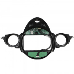 Штатный комплект переходная рамка 9" Lesko BMW Mini 2007-2015 (1234-320) + адаптер питания Ворожба