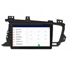 Штатная автомагнитола Lesko Kia K5 (2010-2013гг.) 9" 4+32Gb 4G+CarPlay Premium GPS Android Киев