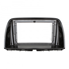 Переходная рамка Lesko 9" Mazda CX-5 2012-2016 (7341) Black Мазда Ворожба