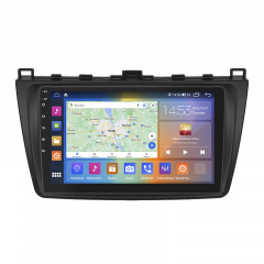 Магнитола Lesko Mazda 6 II GH Рестайлинг 2009-2013 IPS 9" 4/64Gb CarPlay 4G Wi-Fi GPS Prime (7748-53227) Ровно
