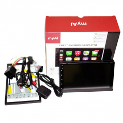 Автомагнитола myAl CP607 2din 7" (короткая база) 4/32GB GPS+WiFI+USB+Bluetooth Android 11.0 4х45W Виноградов