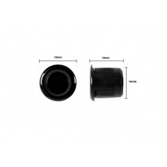 Парковочный радар TORSSEN NPS400 black 16mm Охтирка