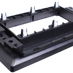 Переходная рамка Lesko 10.1" Chevrole Silverado 2007-2014/Tahoe/Equinox 2007-2010/Impala 2006-2013 Черный (9174-37876) Доманёвка