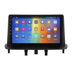 Штатная магнитола Lesko 9" Renault Fluence I Рестайлинг 2012-2017 4/64Gb CarPlay 4G Wi-Fi GPS Prime (9827-48028) Хуст