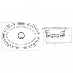 Коаксиальная акустика MTX TX669C Гуляйполе