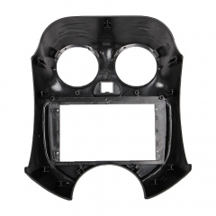 Переходная рамка Lesko 9" Nissan March Micra 2010-2013 Renault Pulse 2011-2019 Черный (9331-37895) Львів