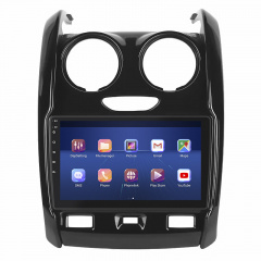 Штатная магнитола Lesko Dacia Duster II 2017-2021 9" 2/32Gb Wi-Fi GPS Base (10236-51006) Кременчук