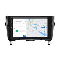 Штатная магнитола Lesko Nissan Rogue II Рестайлинг 2016-2020 IPS 10" 2/32Gb CarPlay 4G Wi-Fi GPS Prime (9498-56225) Біла Церква