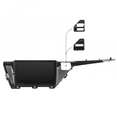 Штатная магнитола Lesko 10" Toyota Camry VIII XV70 2017-2021 4/64Gb CarPlay 4G Wi-Fi GPS Prime (9373-48156) Киев