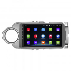 Штатная магнитола Lesko Toyota Yaris III 2010-2014 9" 2/32Gb Wi-Fi GPS Base (10637-55127) Киев