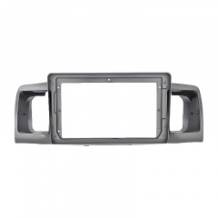 Переходная рамка Lesko 9" Toyota Corolla 2001-2006 Серебристый (8912-37927) Рівне