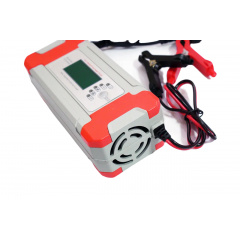 Зарядное устройство для автомобильного аккумулятора RIAS 12V 8A / 24V 4A с LCD экраном (3_02592) Борисполь