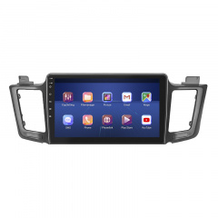 Штатная магнитола Lesko Toyota RAV4 IV CA40 Рестайлинг 2015-2019 10" 2/32Gb 4G Wi-Fi GPS Top (4361-54010) Київ