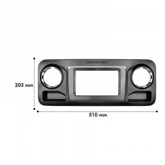 Переходная рамка Lesko 10.1" Mercedes Sprinter 2018-2020 (10661-57386) Вышгород