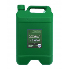 Масло моторное Optimal 15W40 API SF/CC 10 л Ковель