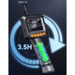 Эндоскоп с автомобильным монитором і насадки HD 2,4 ZCF К2 8 мм 1 м (H051158) Вишневе