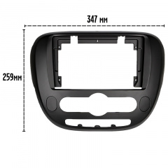 Переходная рамка Lesko 9" Kia Soul 2013-2019 High (10055-43149) Доманівка