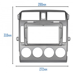 Переходная рамка Lesko 9" Kia Carnival 2002-2006 (10151-43510) Покровск