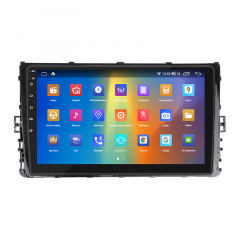 Штатная магнитола Lesko 9" Volkswagen Jetta VII 2018-н.в. 4/64Gb CarPlay 4G Wi-Fi GPS Prime (9668-48285) Ужгород