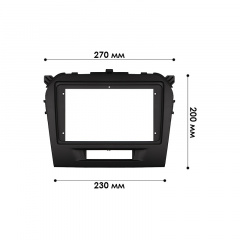 Рамка переходная Lesko 9" Suzuki Vitara 2015-2019 (10168-43541) Енергодар