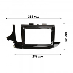 Переходная рамка 9 Lesko Opel Mokka X 2016-2019 Buick Encore 2016 (7684) Хмельник