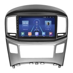 Штатная магнитола Lesko Hyundai H-1 II Рестайлинг 2 2017-н.в. 9" 4/64Gb 4G Wi-Fi GPS Top (10490-51972) Киев