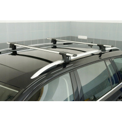 Автобагажник на крышу для AUDI A4 B6; Avant, Kombi 2005-2007 Aguri Runner Silver Київ