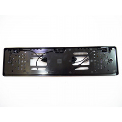 Парктроник в рамке номерного знака RIAS M-219 3 в 1 с камерой заднего вида Black (4_00246) Кропива