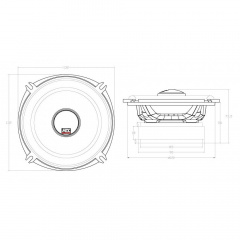 Коаксиальная акустика MTX TX650C Якимівка