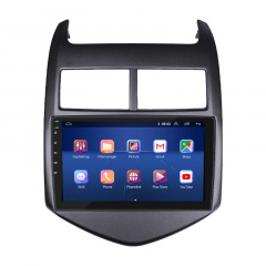 Штатная магнитола Lesko Chevrolet Sonic I 2011-2016 9" 4/32Gb 4G Wi-Fi GPS Top (9382-44960) Київ