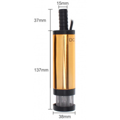 Электрический насос RIAS 5566 для перекачки дизельного топлива 12V Gold Кобыжча